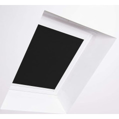 Bloc Blinds Rooflite Roof Window Aluminium Black C4A