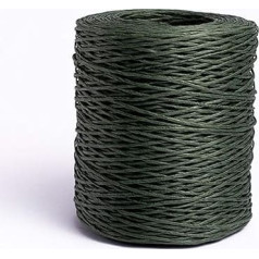 180m Flower Tying Wire, Rustic Vine Wrap Wire, Flexible Floral Wire for Wedding Flowers, Crowns, Wreaths for Artificial Flowers, Garlands, Floral Arrangements (Green)