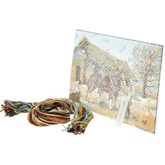 Collection D Art Shire Horse Tapestry 100% Cotton, multicoloured, 38 x 25 x 0.5 cm