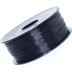 PRILINE ASA 3D Printer Filament, UV and Weather Resistant Filament, 1.75 mm, 1 kg Spool, Black