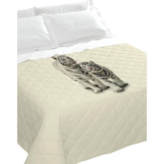 Quilt Digital 1PST Digital Print, multicoloured, 170 x 270 cm