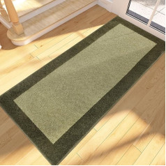 FCSDETAIL Dirt Trapper Mat Indoor 60 x 180 cm, Non-Slip Doormat, Washable Door Mat, Runner Rug for Dogs, Entrance, Kitchen & Hallway
