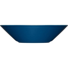 Iittala Teema 1061238 Deep Plate Porcelain in Vintage Blue Dimensions: 21.6 cm x 21.6 cm x 5.5 cm