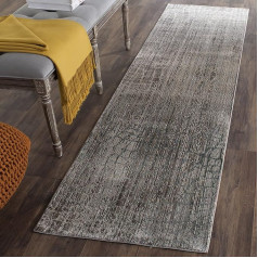 Safavieh Darold Area Rug, Polyester Grey/Multi-Color, 68 x 243 x 0.51 cm