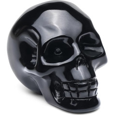 AWNL Obsidian Crystal Skull Sculpture