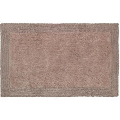 Grund bath rug, ultra soft, absorbent and anti slip, organic cotton, LUXOR, 60x100 cm, brown