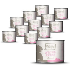 MjAMjAM - Juicy Chicken and Wild Salmon 12 x 200 g