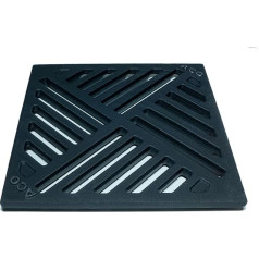 Cast Iron Grille 245X245 MM Matches Rug Yard Drain 316818 (250x250 mm) and Aco Yard Drain 01552