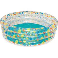 Bestway Kids Inflatable Paddling Pool, Tropical, 697 Litre