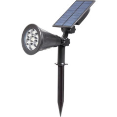 Yardwe Yard Lamp Patio Lights Economy Lamps Garden Decor Light Solar Power Landscape Light Solar Lights for Outdoor Solar Panels Outdoor Light Security Lamp Sunlight Floor Lamp