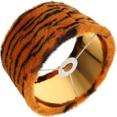 Uonlytech Plush Lampshade Animal Pattern Light Cover Clip On Table Lamp Shades Replacement for Ceiling Light Table Lamp Wall Strip Lamp