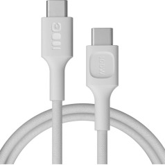 Kabeļu usb-c-usb-c powerstream 100w pīts 1,2 m balts