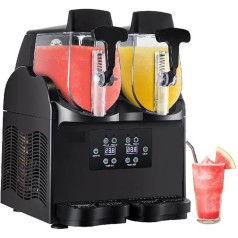 Slushy Machine 2 x 5L Commercial Home Slush Maker Frozen Drink Drink Dispenser - Ice Cooler Juice Smoothie Equipment