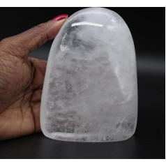 Générique Papierpresse aus Bergkristall, 750 g, 115 mm, Madagaskar Ref. 221108779