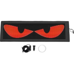 Car LED Panel, LED Car Sign, App Control, Flexible Display with 32 x 128 Pixels, for Android, IOS