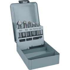 Bosch Accessories 2608597527 6-Piece Rose Head Countersink Set 45; 63 mm / 5-10 mm / 6.3; 8.3; 10.4; 12.4; 16.5; 20.5 mm