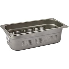 Saro Basic Line Gastronorm Container 1/3 GN Perforated Depth 100 mm