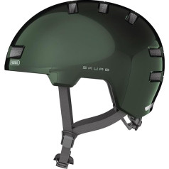 ABUS Skurb City Helmet - Robust Bicycle Helmet for Everyday Use, Skating, BMX Riding or Longboarding