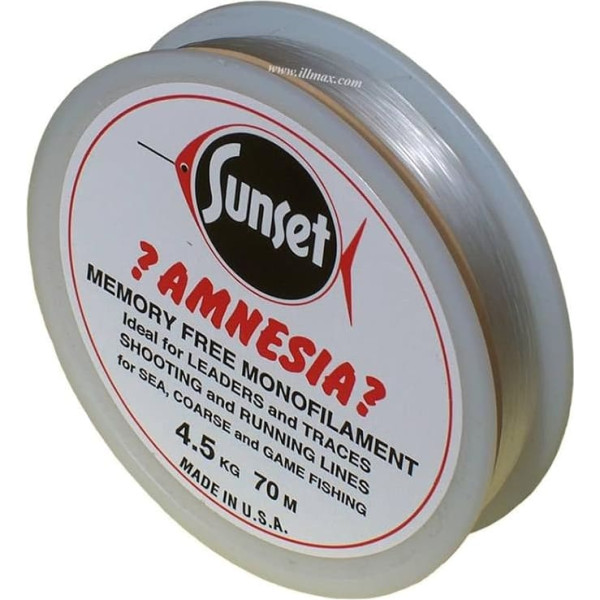 Sunset Amnesia Clear Memory Free Monofilament (20lb)