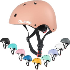 Glerc Children's Bicycle Helmet for Boys and Girls from Toddler to Youth, Adjustable and Multicoloured