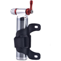 Dioche Bicycle Pump CO2 Inflator, Portable Mini Lightweight Aluminium Alloy Mountain Bike Road Bike Tyre Inflator Pump