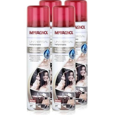 Imprägnol Universal waterproofing spray, 400 ml, weather protection for leather, textiles and high-tech fabric, breathable protection against moisture and dirt (pack of 4)