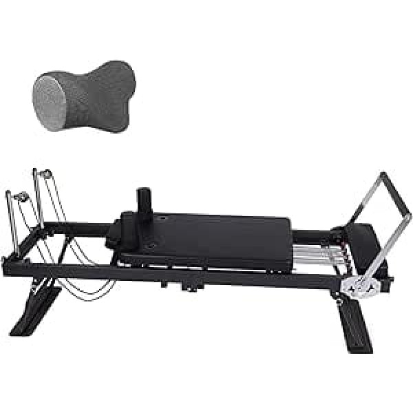 LQQHFSW Reformer Pilates Machine, Foldable Reformer Box Pilates Machine Home Fitness Equipment for Balanced Workouts in the Studio
