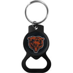 Siskiyou Sports NFL Bottle Opener Key Chain, Black, One Size