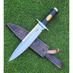 Hunting Knife ! Fix Blade Carbon Steel 14 Inch Full Tang, Hunting Camping, Outdoor Survival, Heavy Duty Sharpe Knife With Pure Sheath