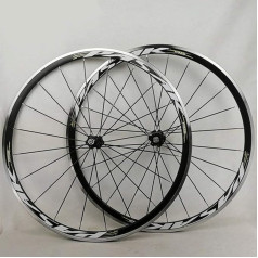 Cycling Rims 700C Rim Super Light Road Bike Wheel Set Bicycle Wheel C/V Brake 7-11 Speed Cassette Strokes Sealed Bearing 6T QR 1650g