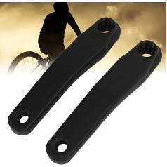 Topyond Bicycle Crank Arm, 2 Pieces Ebike Crank Arm 170 mm Electric Bicycle Hole Crank Crank Middle Motor Crank Arm Accessories, for Bosch Electric Bicycles Part Crank Leg Replacement Parts Puller