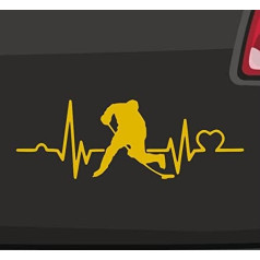Heartbeat Ice Hockey Sticker DEL -6 Sizes 21 Colours Puck NHL Bully Powerplay