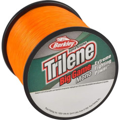 Berkley Unisex Adult BGQS12C-80 Fishing Line, Blaze Orange, 12lb-1175yd