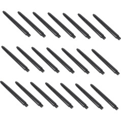 Kisangel 100 Stück Dart-Schäfte Gewinde Dartschaft Kunststoff Dartspitzen Dartscheibe Zubehör Dartschäfte Dartzubehör Schäfte Professionelle Dartscheibe Kunststoff Dartzubehör Ersatz