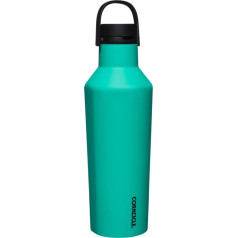 Corkcicle Insulated Canteen Travel Water Bottle, Triple Insulated Stainless Steel, Easy Grip Quick Release Closure, Keeps Drinks Cold for 25 Hours or 12 Hours Hot, 32 Oz, Kokomo