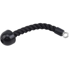 Waxman Unisex - Adult WAX-SM001-TP Triceps Rope, Black