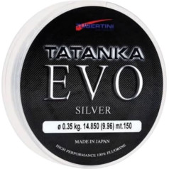 Tubertini Fishing Line Tatanka Evo Silver 0.16 mm 150 m Fluorine Sea Spinning Surfcasting Bolo