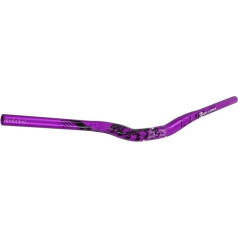 RYSH Handlebar Wide Compatibility Easy Clean Aluminum Alloy MTB Handlebar for Bikes Purple