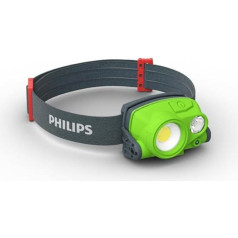 Philips Xperion 3000 Headlight, LED Headlamp, Rechargeable Headlamp (300/150lm) and LED Spotlight (200lm), USB-C