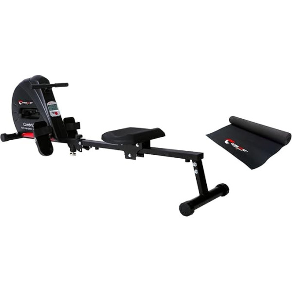 Christopeit Sport Rowing Machine Cambridge II Black