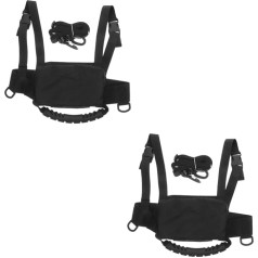 Supvox Ski Belt for Belts Snow Trousers Ice Skating Trainer for Ski Gloves for Ropes Snow Goggles Bars Ski Goggles Snowboarding Nylon Black