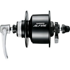 Shimano Alfine DH-S501 Alfine, 6v 3w, Centre-Lock disc, 32h, Q/R, black black