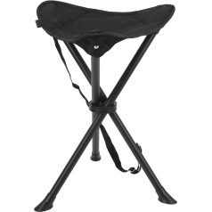 Alomejor Outdoor Tripod Stool, 200 kg, Carrying 3 Legs Tripod Chair, Portable Foldable Chair for Fishing, Camping, Picnics