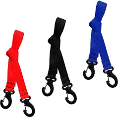 Sosoport Pack of 12 Ski Boot Ties Ski Boot Carrier Strap Ski Boot Stand Multifunctional Ski Boot Carrier Professional Ski Boot Carrier Reusable Ski Strap Nylon