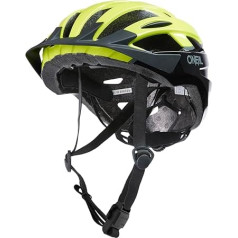 O'NEAL Mountain Bike Helmet Urban Trail Riding Lightweight Only 310 g Large Fans for Ventilation Robust ABS Helmet Outcast Split V.22 Adult Black Neon Yellow S/M