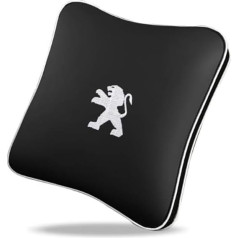 NETHIX Car Travel Blanket Cushion for Peugeot Sport 206 208 3008 307 207 301 308 5008 2008 508 Warm Soft 2 in 1 Packable Compact Cushion Blanket Travel Essential Easy Clean