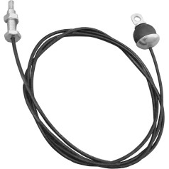 Aginkgo Fitness-Riemenscheiben-Kabel, Fitnessstudio, Ersatzkabel, dick, 5 mm, strapazierfähig, Stahldrahtseil, Seilrolle, Maschine, Zubehör, rutschfeste Kabelrolle, Zuhause, Kabelrolle