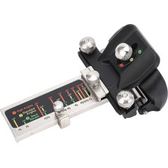 Honing Guide Tool, Adjustable Angle Honing Guide System with Scales Plate, 3 Main Angles, Aluminium Alloy Chisel Sharpening Kit for Wood Processing Chisel and Levels