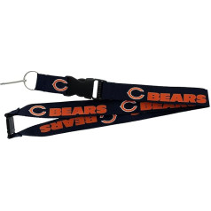 Chicago Bears Lanyard Keyring, navy
