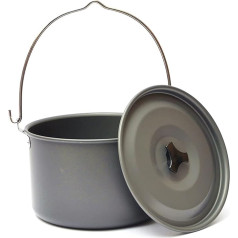 JOERBABU Aluminum Alloy Camping Hanging Large Capacity Outdoor Dish Pots